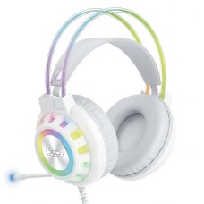 Дротові навушники XO GE10 Colorful RGB Gaming Headset with Microphone White